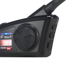 Load image into Gallery viewer, X2 SLIM-P LONG RANGE GMRS/FRS HELMET COMMUNICATOR
