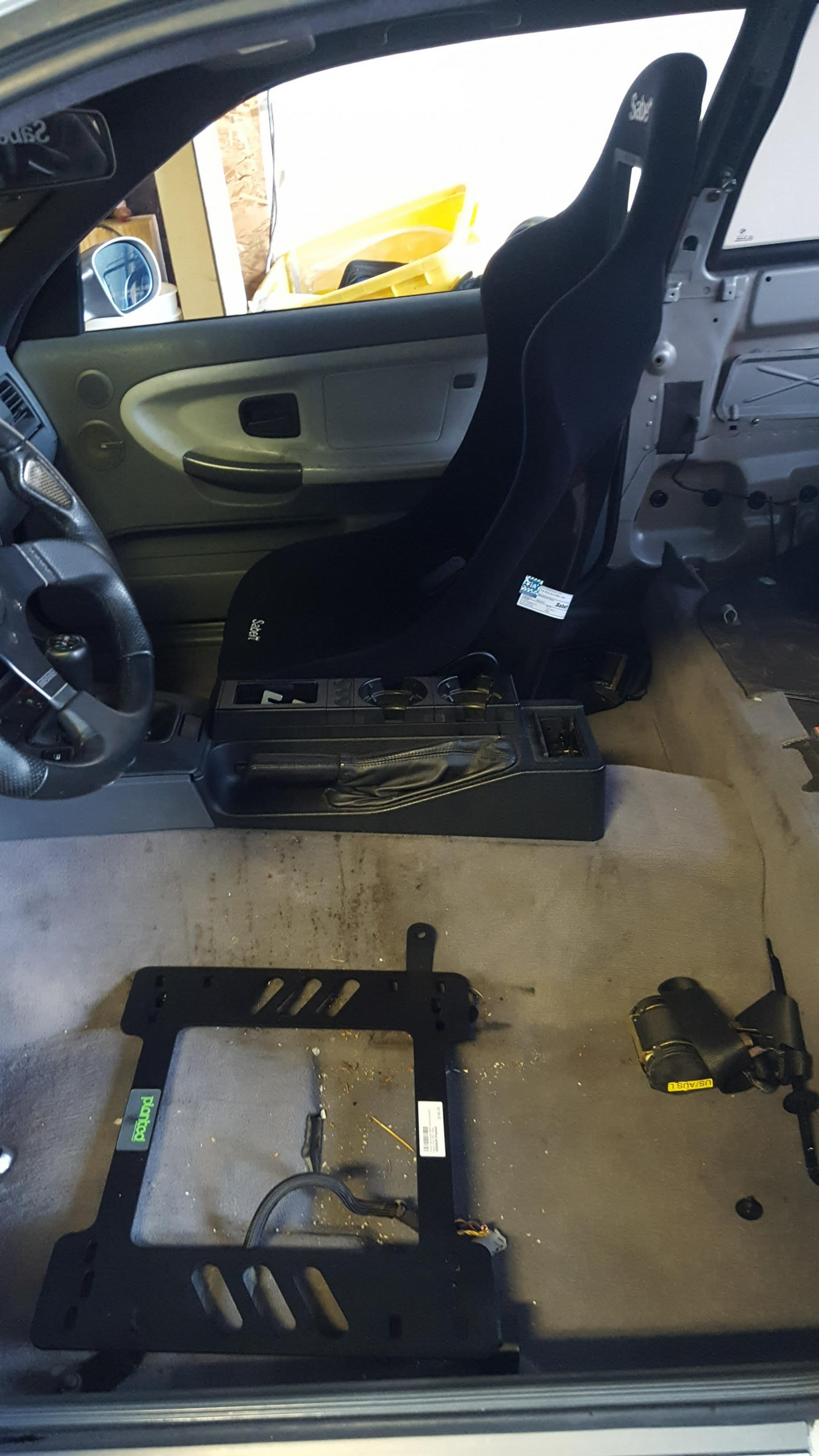 PLANTED SEAT BRACKET- BMW 3 SERIES COUPE [E36 CHASSIS] (1992-1999) - PASSENGER / RIGHT