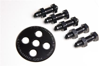 RADIUM ENGINEERING FUEL SURGE TANK MTG BRACKET - UNIVERSAL WALL/FLOOR MOUNT