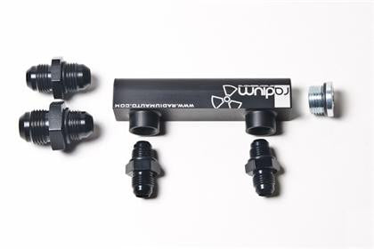 RADIUM ENGINEERING BOSCH PUMPS 4 PORT MANIFOLD