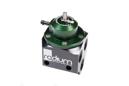 RADIUM ENGINEERING MULTI-PUMP FUEL PRESSURE REGULATOR - BLACK TOP